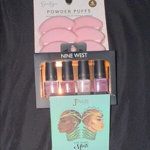 Beauty Bundle - Nail Collection, Powder Puffs, Juvia's Rebel Mints